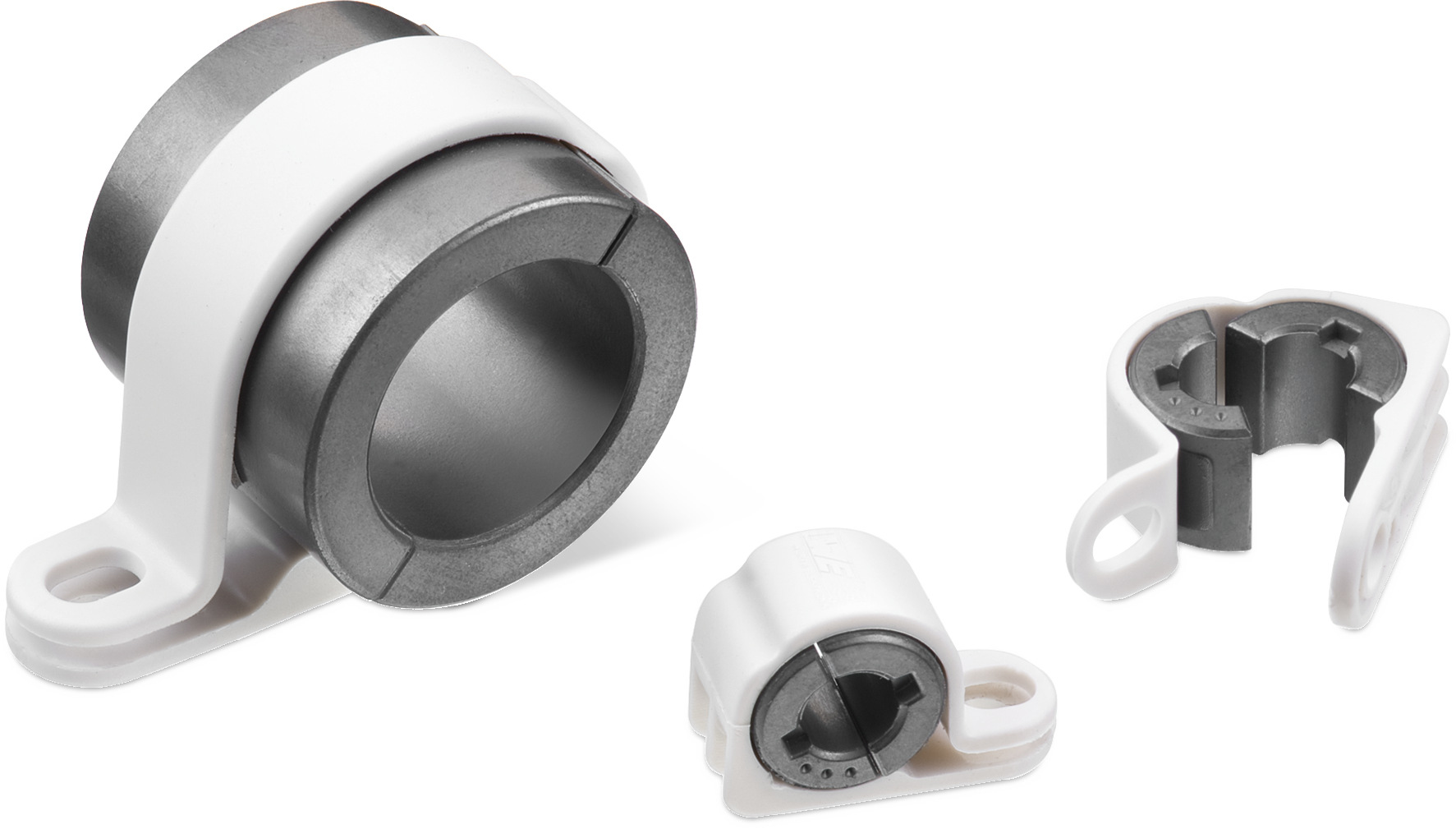 WENCF Ferrite Ring Core with Nylon Clamp Passive Components Würth